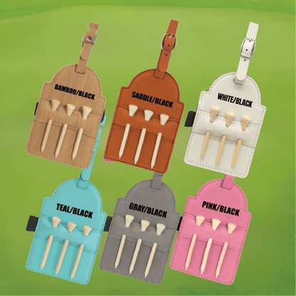 Custom Logo Golf Bag Tag - Golf Outing - GroomsDay