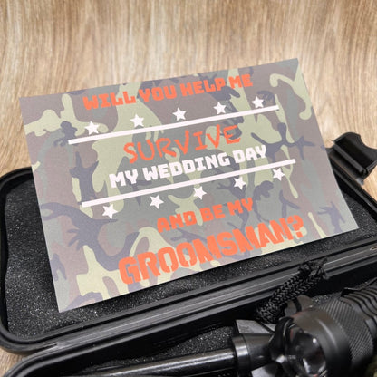 Groomsman Survival Proposal Set - GroomsDay