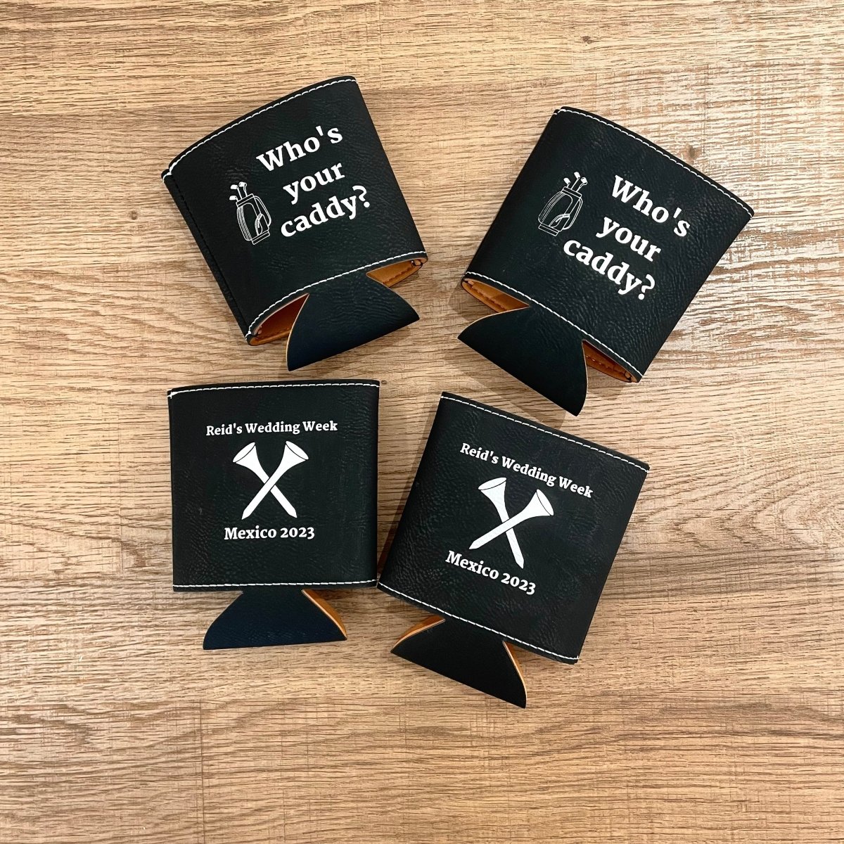 Bachelor Party Golf Weekend Can Cooler - Personalized Koozie - GroomsDay