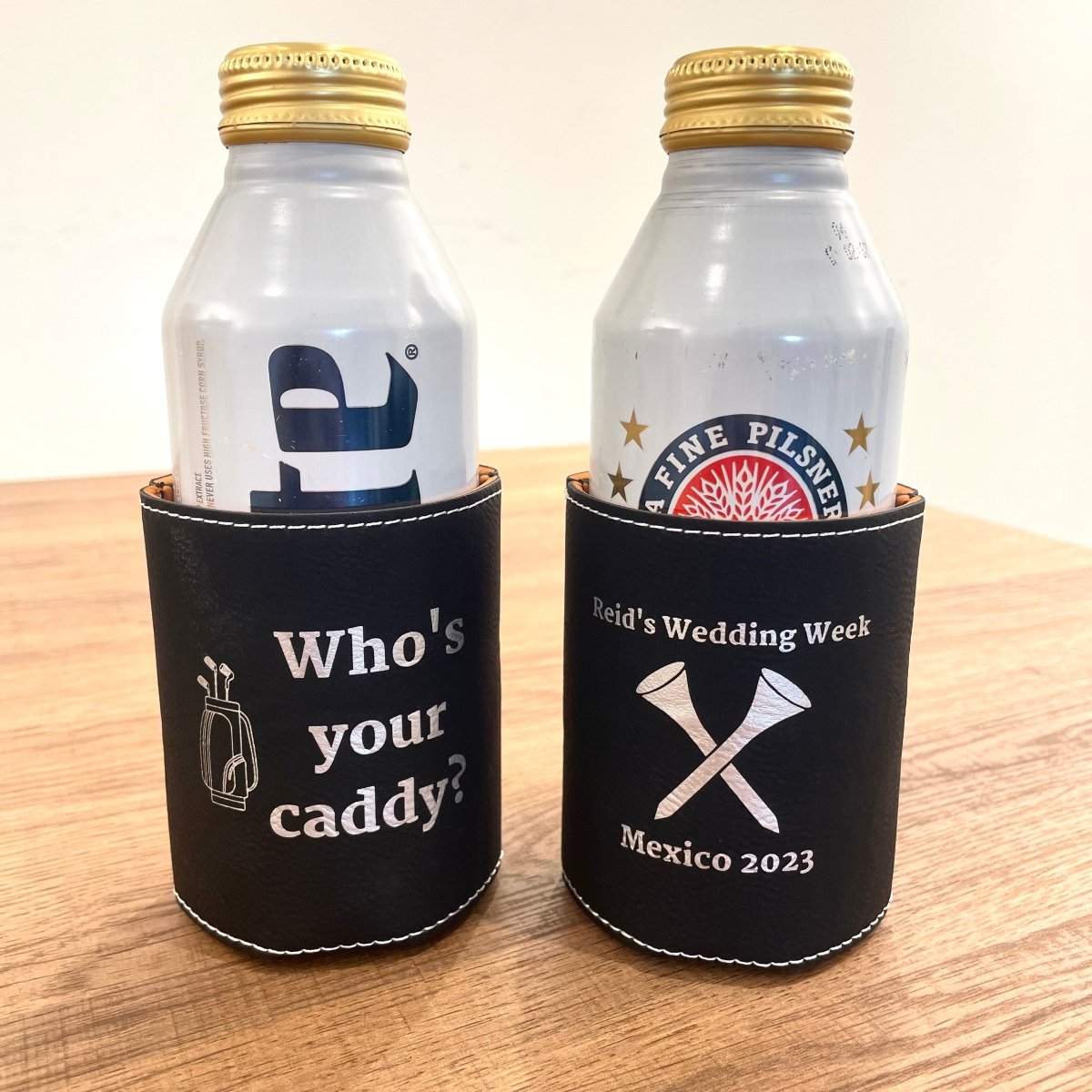 Bachelor Party Golf Weekend Can Cooler - Personalized Koozie - GroomsDay