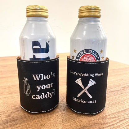Bachelor Party Golf Weekend Can Cooler - Personalized Koozie - GroomsDay