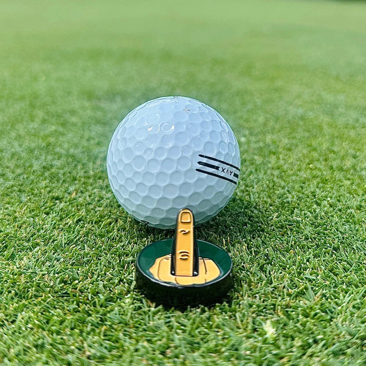 Flip The Bird Ball Marker & Hat Clip - Golf - GroomsDay