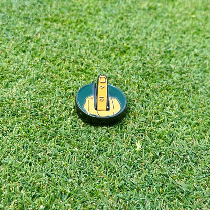 Flip The Bird Ball Marker & Hat Clip - Golf - GroomsDay