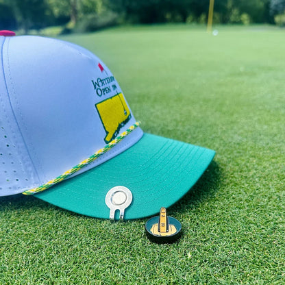 Flip The Bird Ball Marker & Hat Clip - Golf - GroomsDay