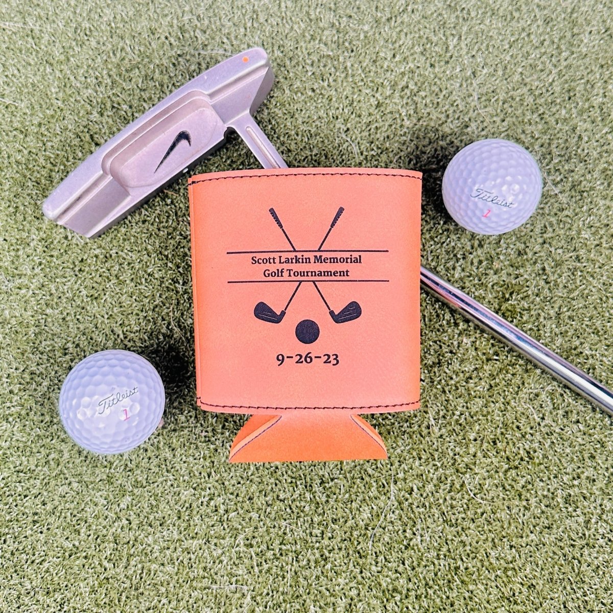 Golf Tournament Can Cooler - Golf - GroomsDay
