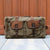 Personalized canvas carry-on bag with initials