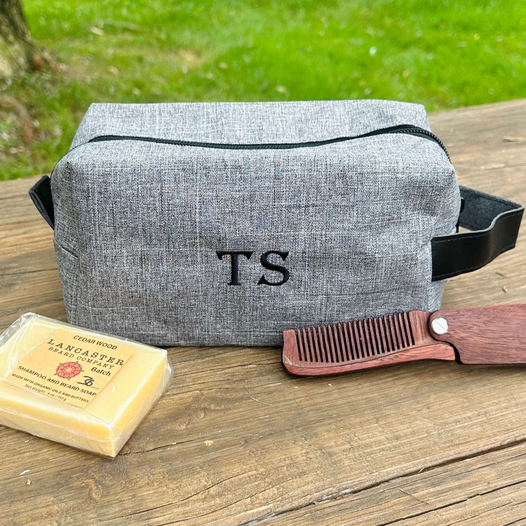 Personalized Urban Carry-All Toiletry Bag for Men