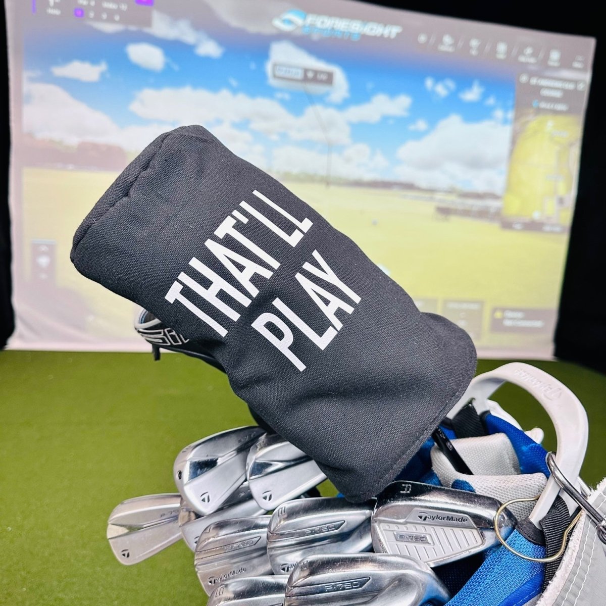 Bogey Barrel Headcover - Golf Head Covers - GroomsDay