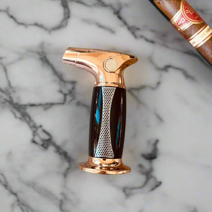 Gold Black Cigar Torch Lighter