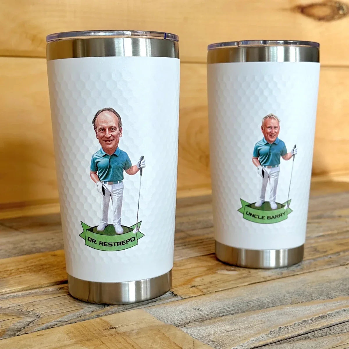 Tee Time Golf Tumbler - Golf - GroomsDay
