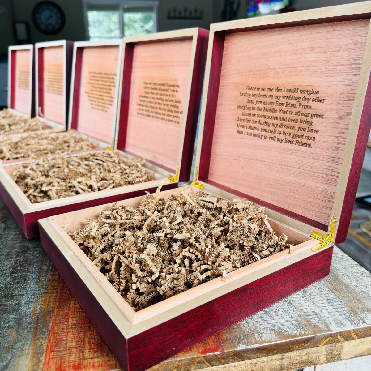 Personalized Keepsake Box - Gift Box - GroomsDay