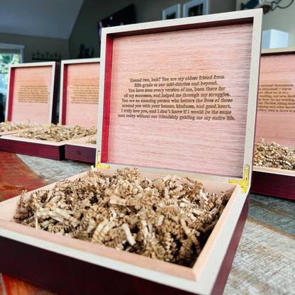 Personalized Keepsake Box - Gift Box - GroomsDay