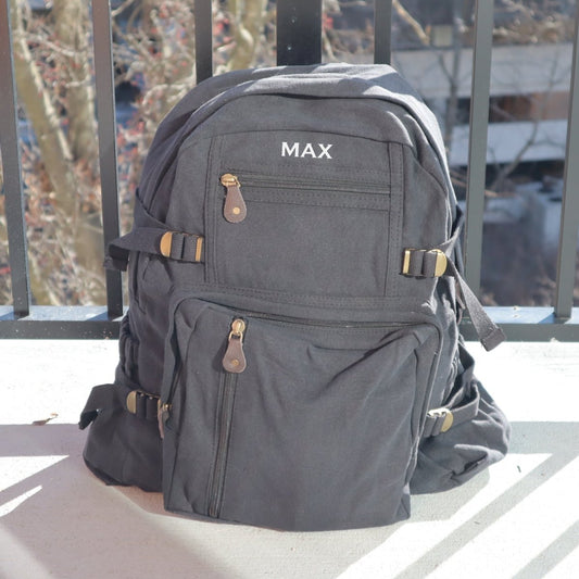 Kick Backpack - groovy threads - GroomsDay