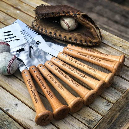 6 Tool Player Grill Tool Set - Grill - GroomsDay