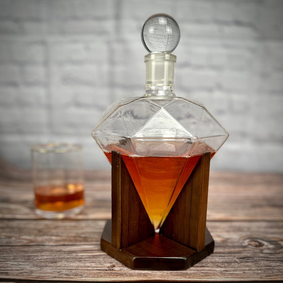 Diamond Decanter - Decanters - GroomsDay