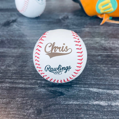 Personalized Baseball - Sports - GroomsDay