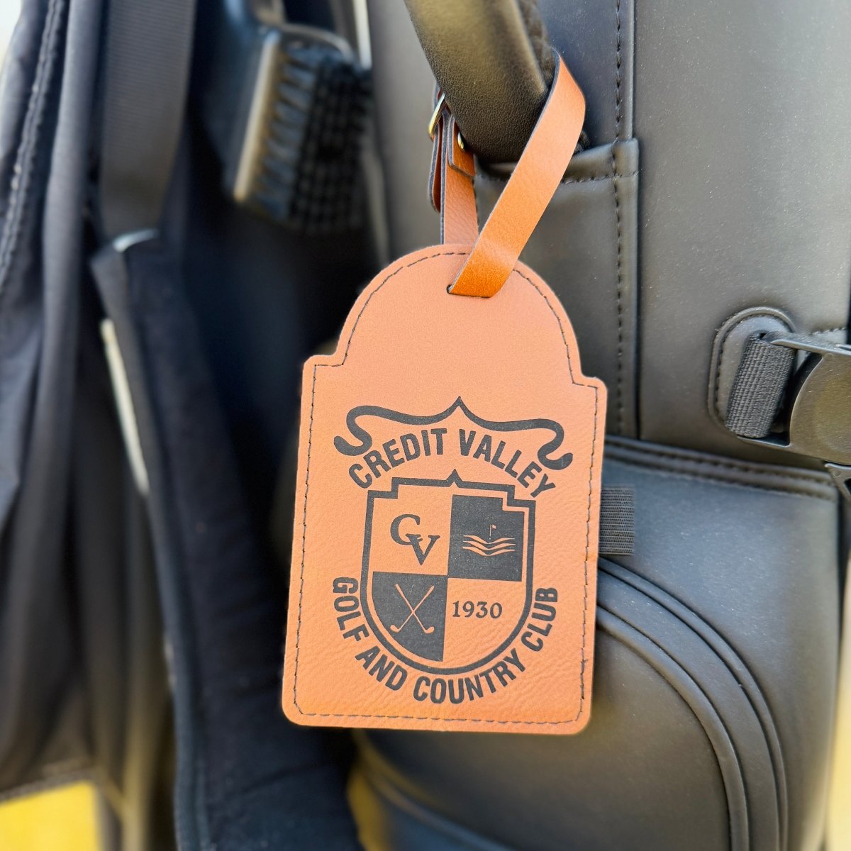 Custom Logo Golf Bag Tag - Golf Outing - GroomsDay