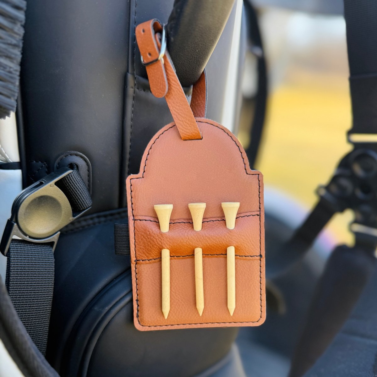 Custom Logo Golf Bag Tag - Golf Outing - GroomsDay
