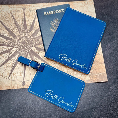 Unique Personalized Travel In Style Set Customized Gifts for Men by Groovy Guy