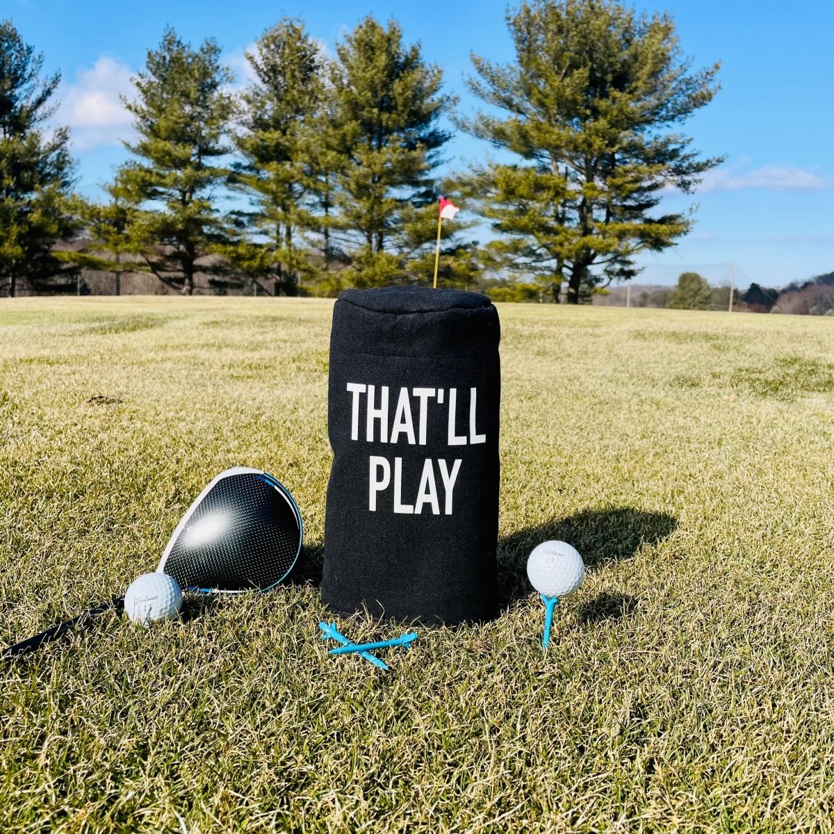 Bogey Barrel Headcover - Golf Head Covers - GroomsDay