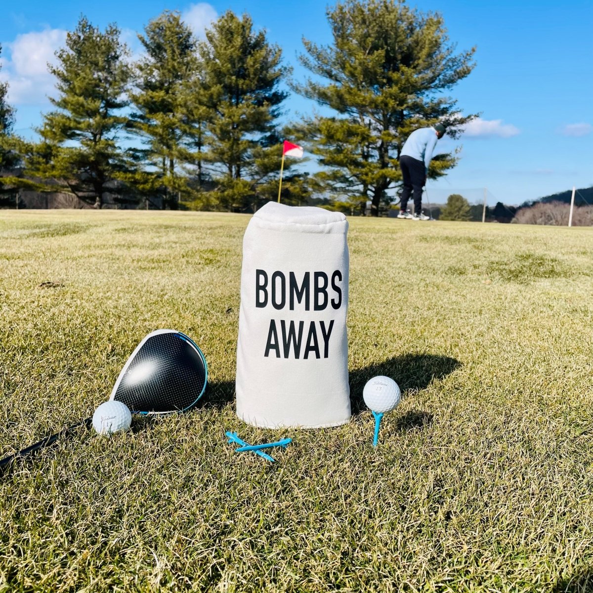 Bogey Barrel Headcover - Golf Head Covers - GroomsDay