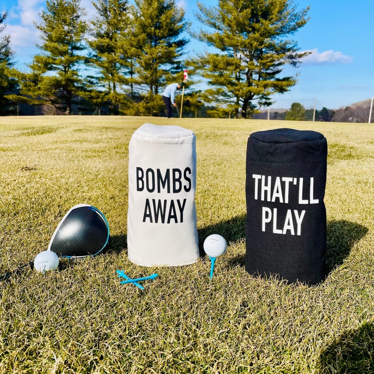 Bogey Barrel Headcover - Golf Head Covers - GroomsDay