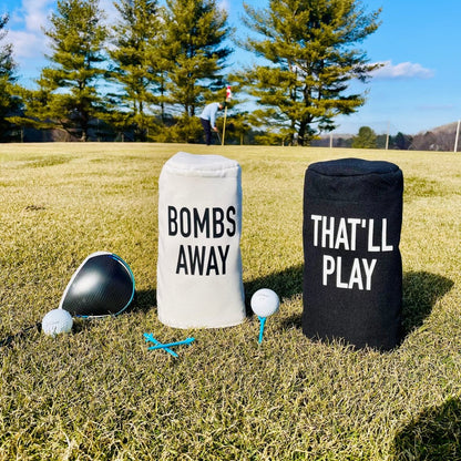 Bogey Barrel Headcover - Golf Head Covers - GroomsDay
