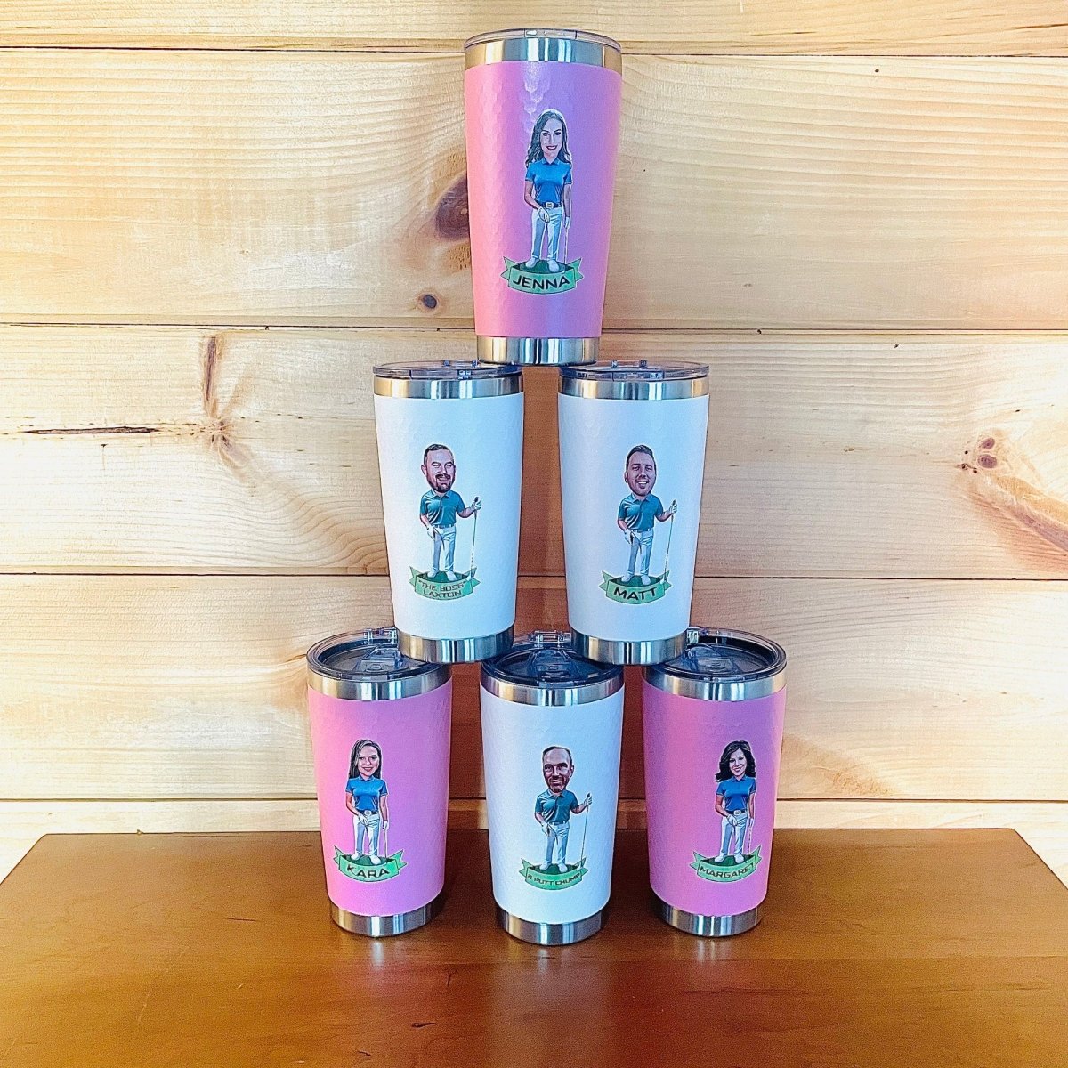 Tee Time Golf Tumbler - Golf - GroomsDay