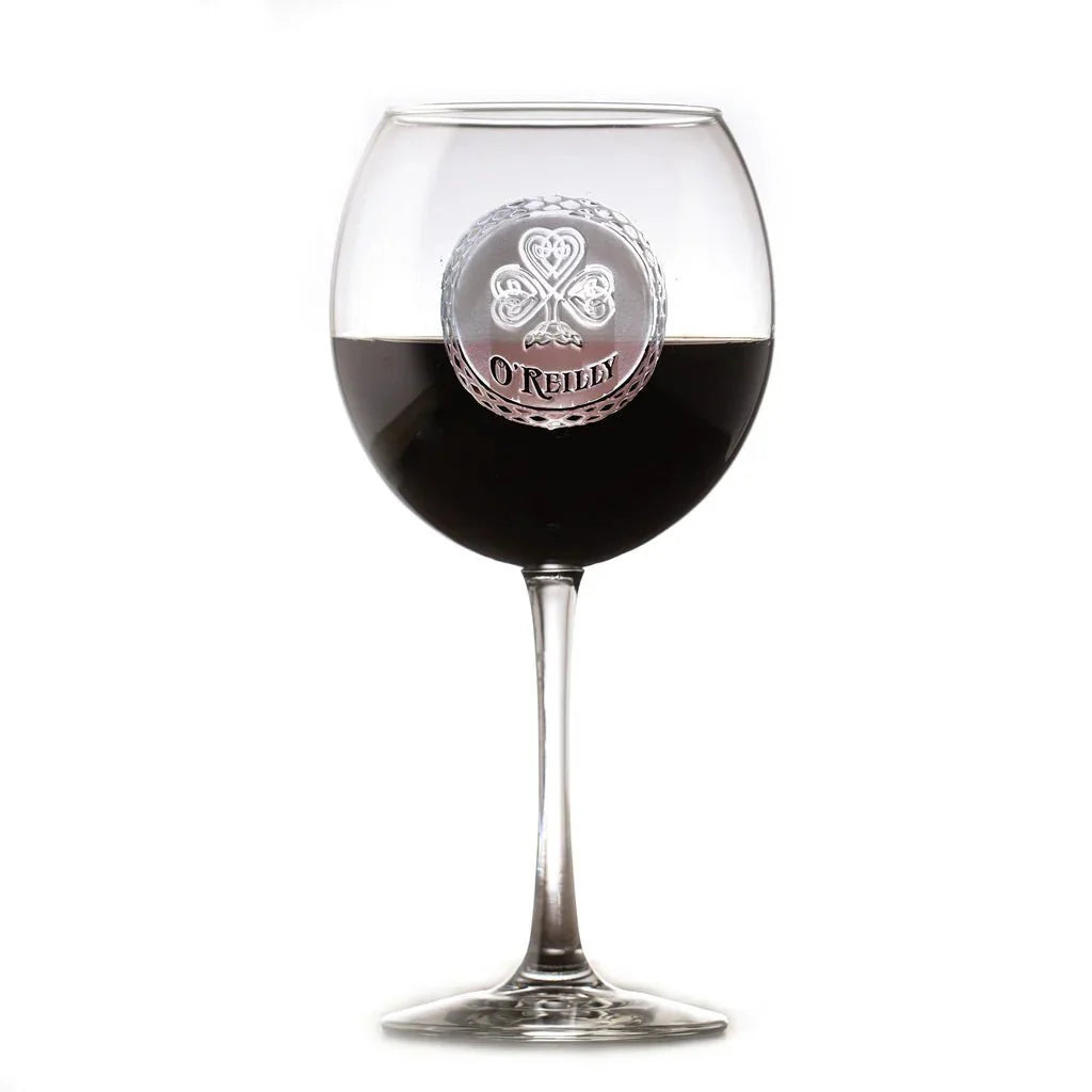 Irish Red Wine Glass - Wine Glass - GroomsDay