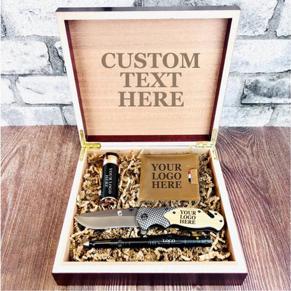 Custom Logo Gift Box Set -custom corporate gift box
