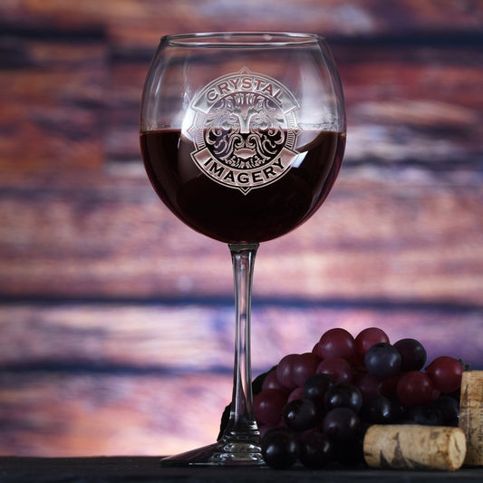 Custom Red Wine Glass Stemware (Single Glass) - Stemware - GroomsDay