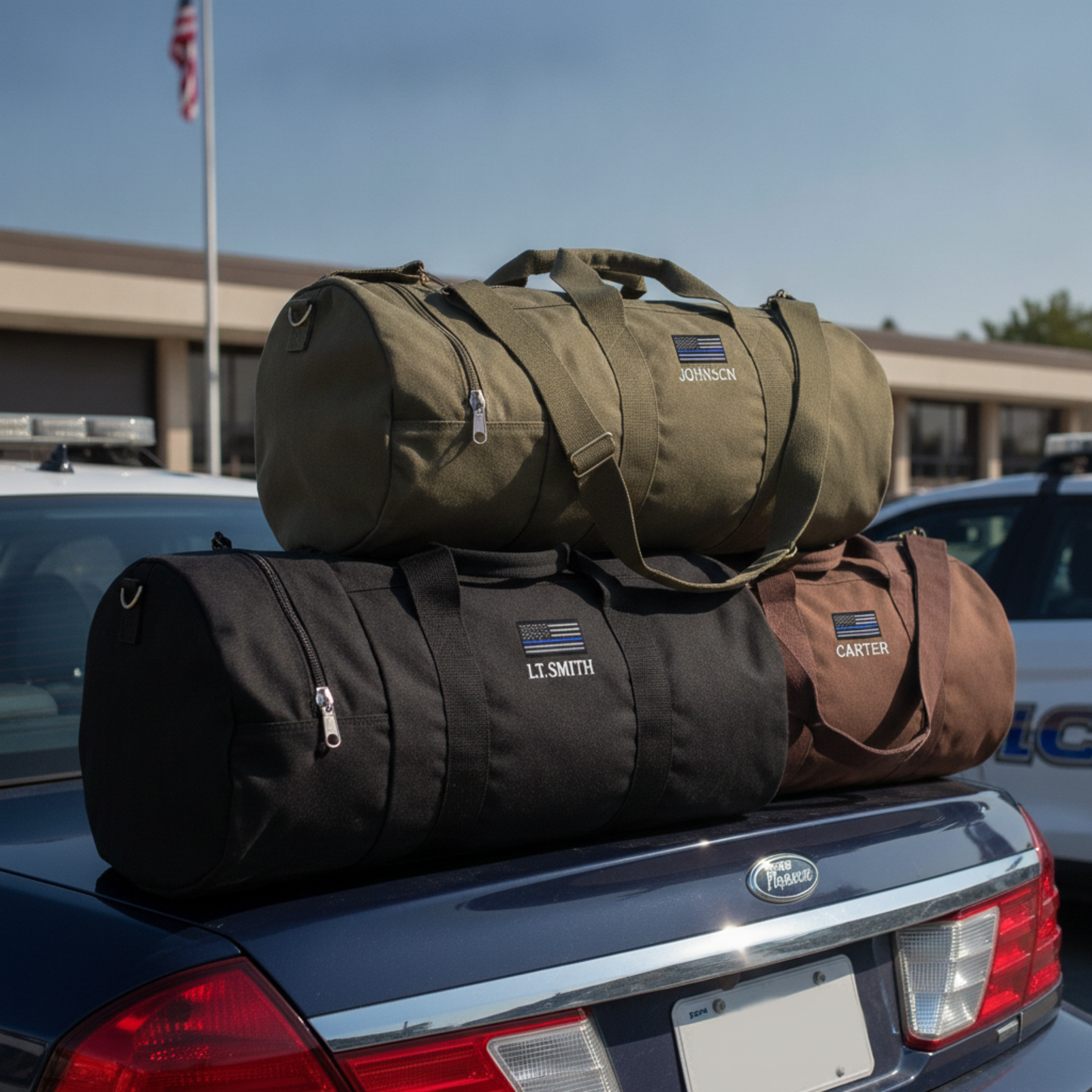 Thin Blue Line Deployment Duffle Bag