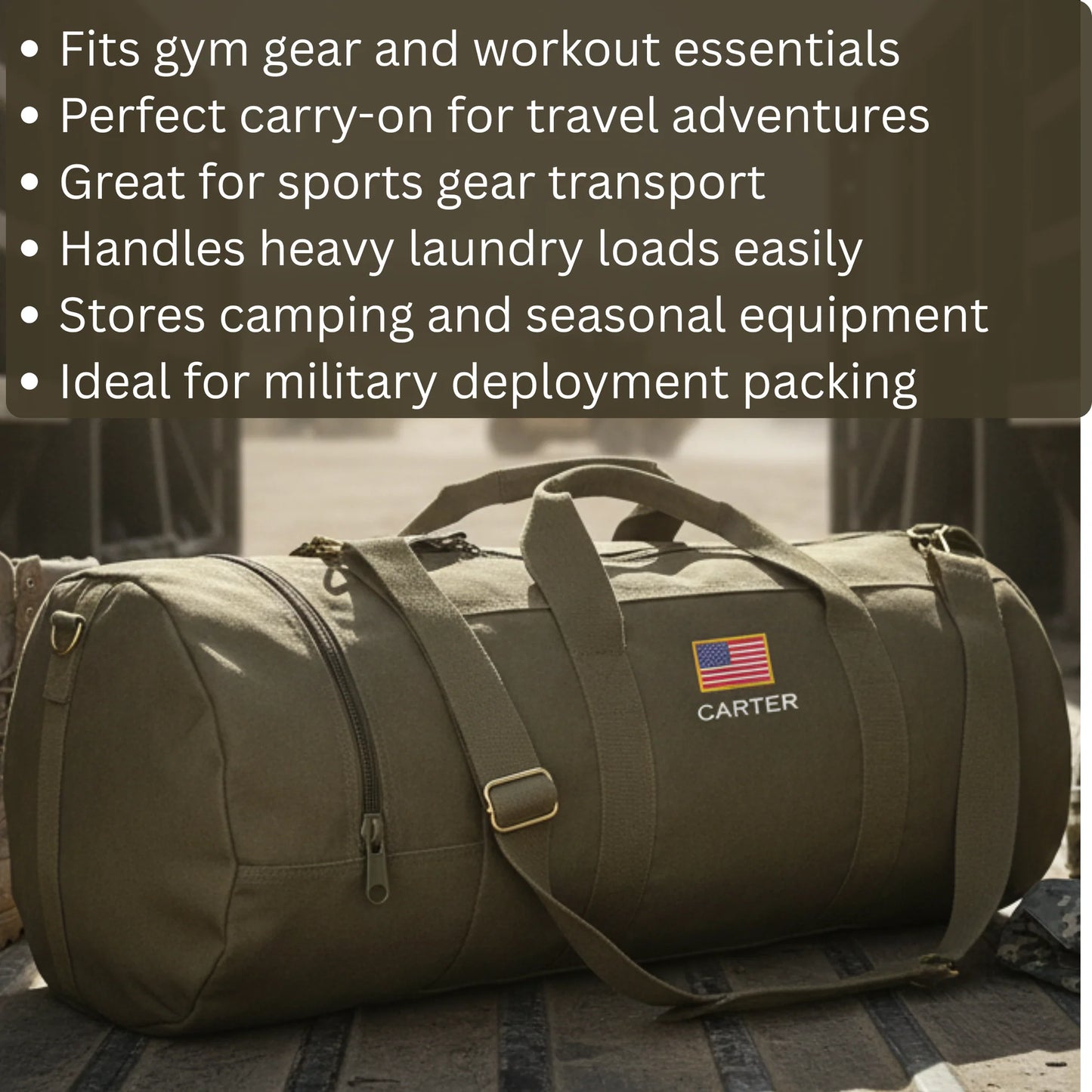 Military Loadout Duffle Bag
