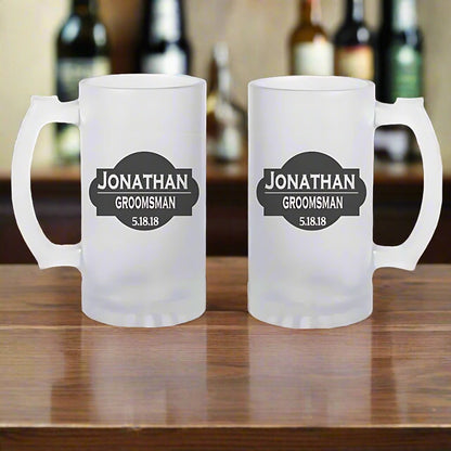 Custom German Beer Stein - Drinkware - GroomsDay