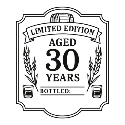 30th Birthday Decanter - Decanter - GroomsDay
