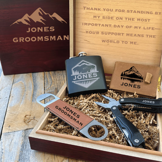 The Great Outdoors Groomsmen Kit - Groomsmen Gifts - GroomsDay