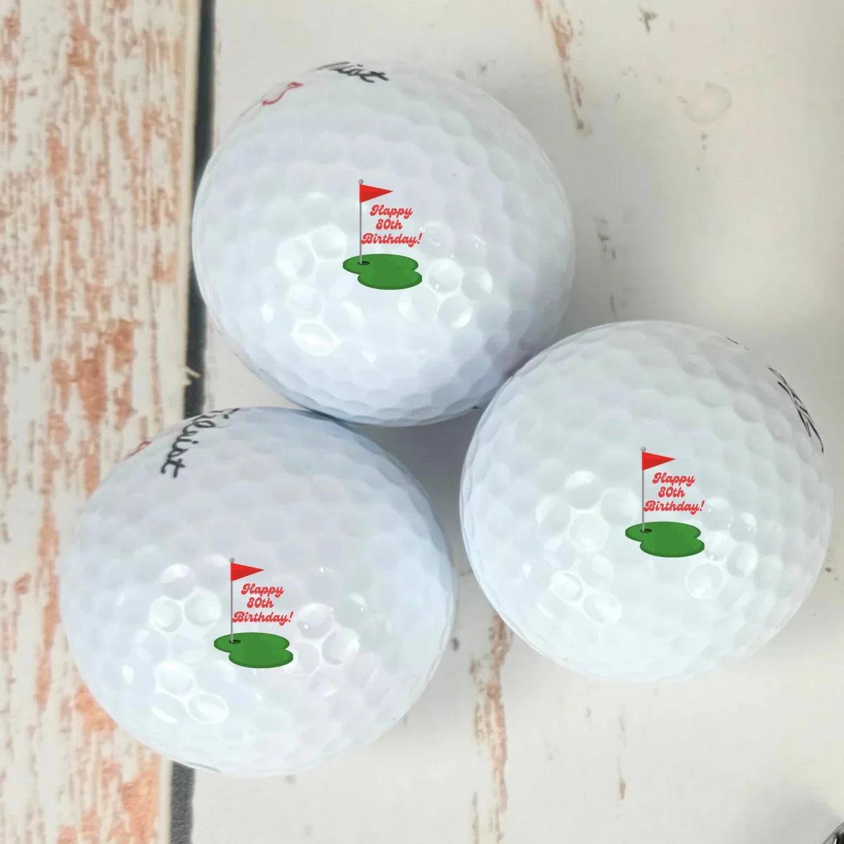Swinging Birthday Golf Balls - Golf - GroomsDay