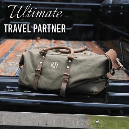 Workhorse Monogrammed Weekender Bag - Duffel Bags - GroomsDay