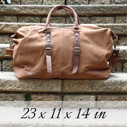 Workhorse Monogrammed Weekender Bag