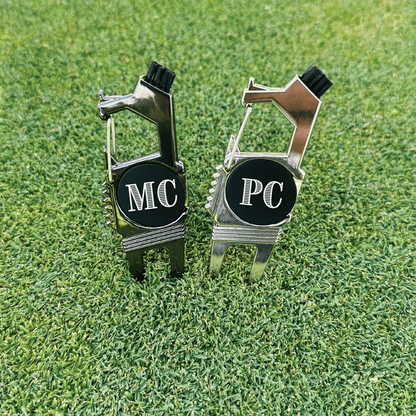 Versatile Monogrammed Golf Multi Tool – 5 - in - 1 Custom Divot Tool - Golf - GroomsDay
