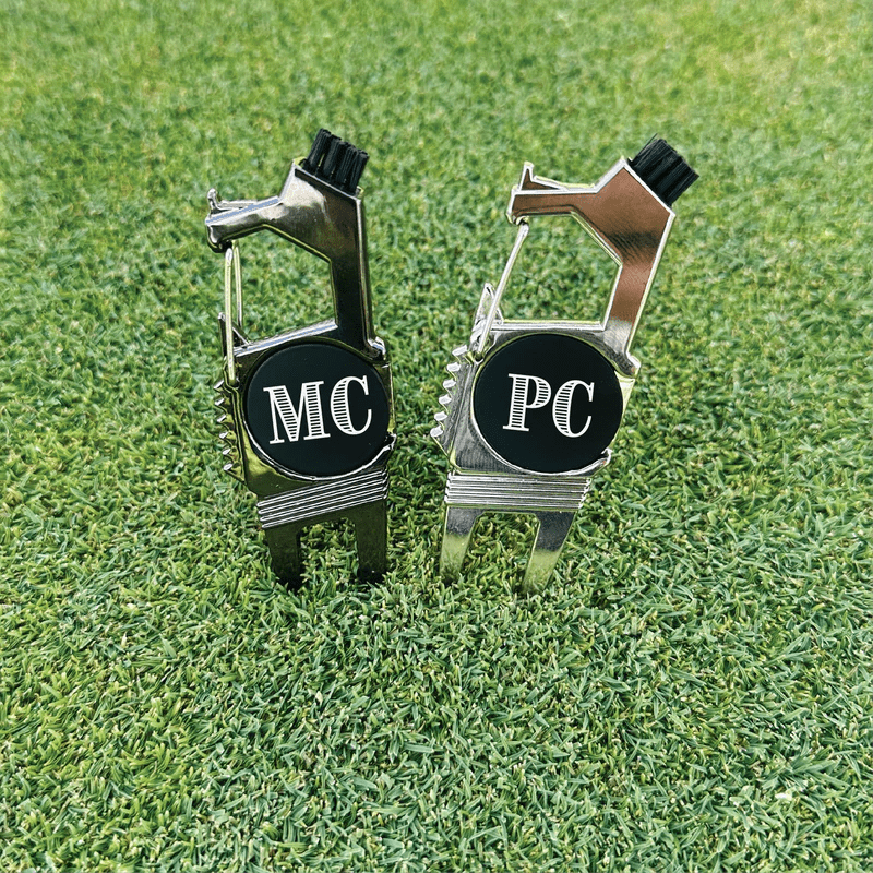 Versatile Monogrammed Golf Multi Tool – 5-in-1 Custom Divot Tool