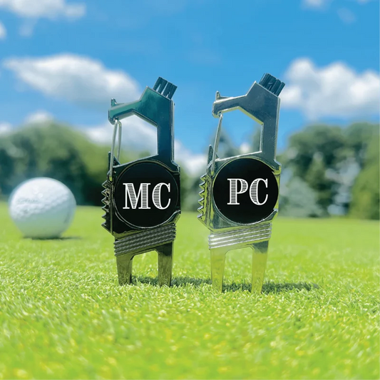Versatile Monogrammed Golf Multi Tool – 5-in-1 Custom Divot Tool