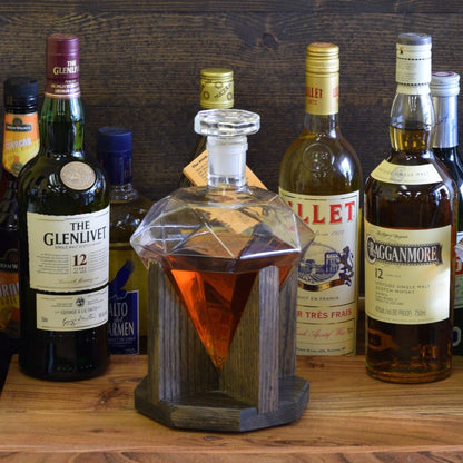 Diamond Decanter - Decanter - GroomsDay