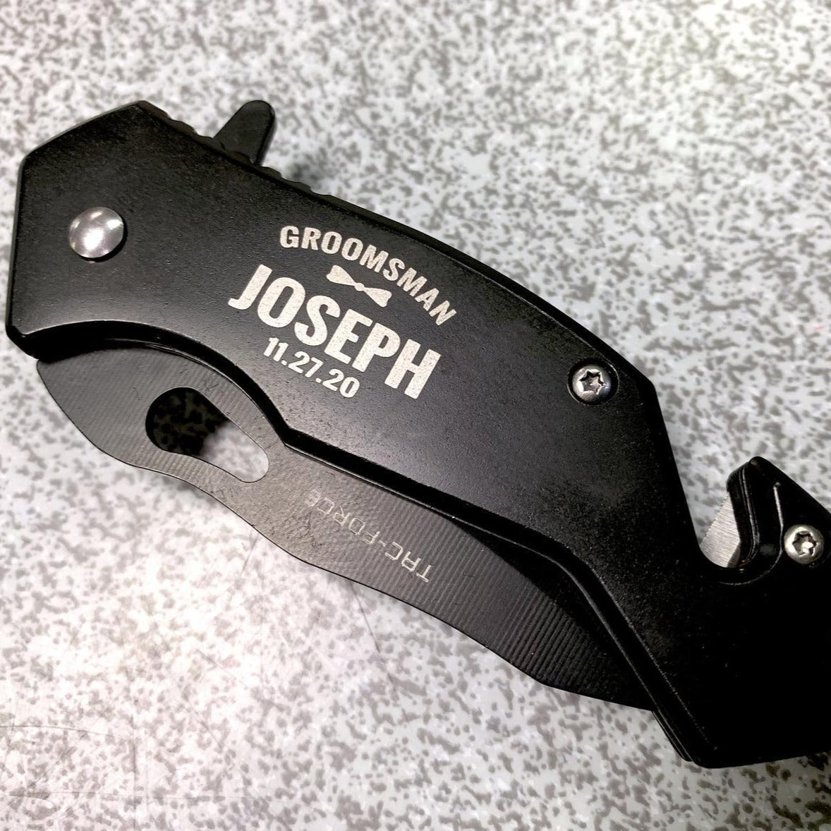 Perfectly Personalized Pocket Knife - Knife - GroomsDay