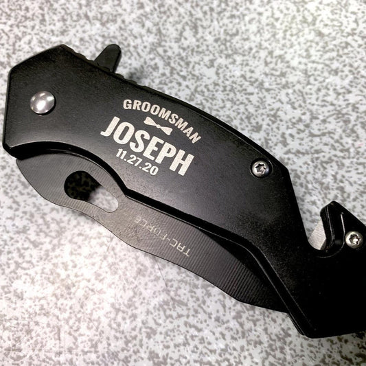 Perfectly Personalized Pocket Knife - Knife - GroomsDay