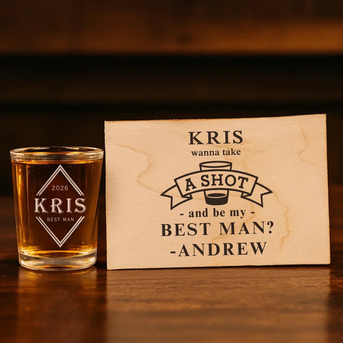Suit Up Shot Proposal - Groomsmen Proposal - GroomsDay