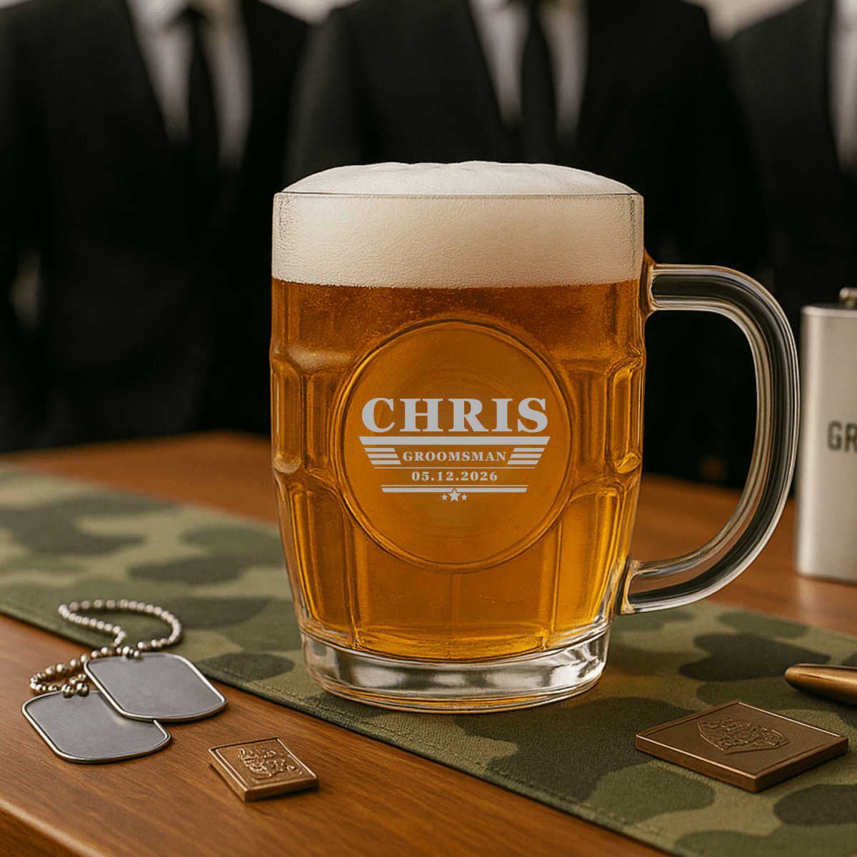Military Groomsmen Draft Proposal - Groomsmen Proposal - GroomsDay