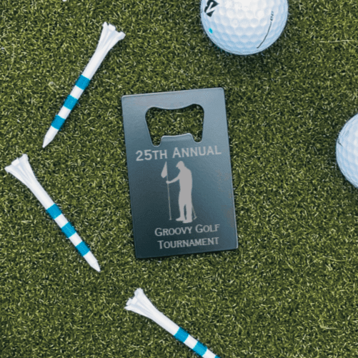 Golf Outing Bottle Opener - Golf Outing - GroomsDay