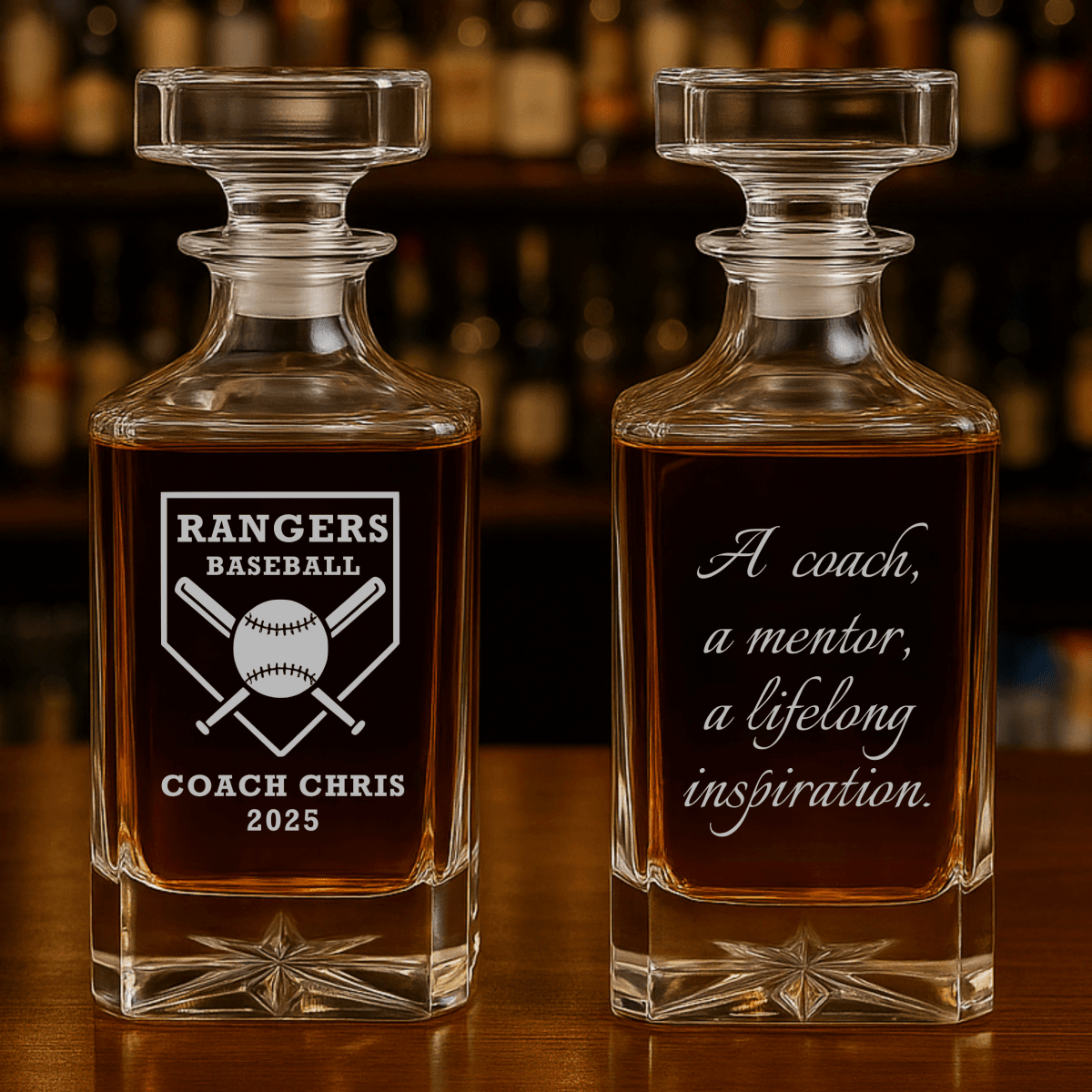 The Grand Slam Baseball Decanter - Baseball - GroomsDay