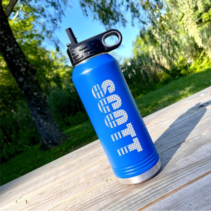 Cool Custom Water Bottle - Water Bottle - GroomsDay